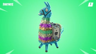 A Fortnite llama.